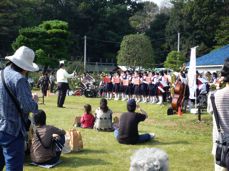 中野島中学・吹奏楽団の演奏